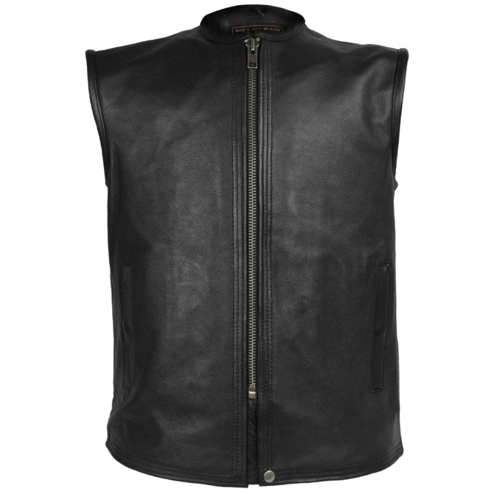 Men's Premium ''High Mileage'' Leather Vest